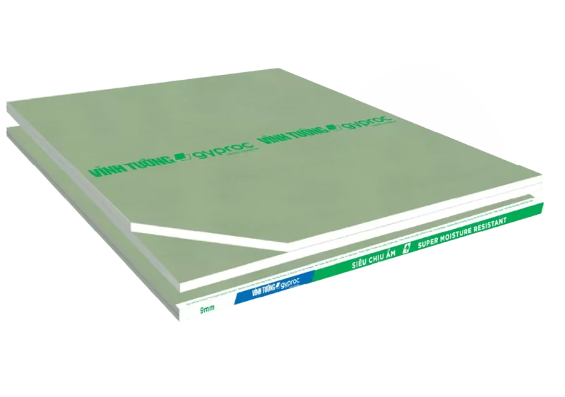 Tấm Thạch Cao Siêu Chịu Ẩm VĨNH TƯỜNG-gyproc