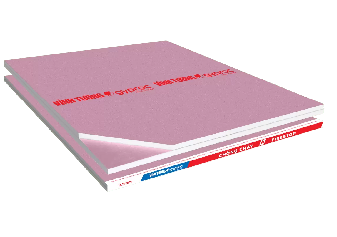 Tấm Thạch Cao Chống Cháy VĨNH TƯỜNG-gyproc