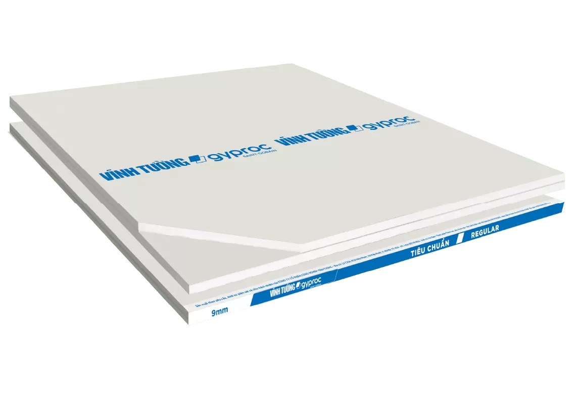 Tấm Thạch Cao Tiêu Chuẩn VĨNH TƯỜNG-gyproc